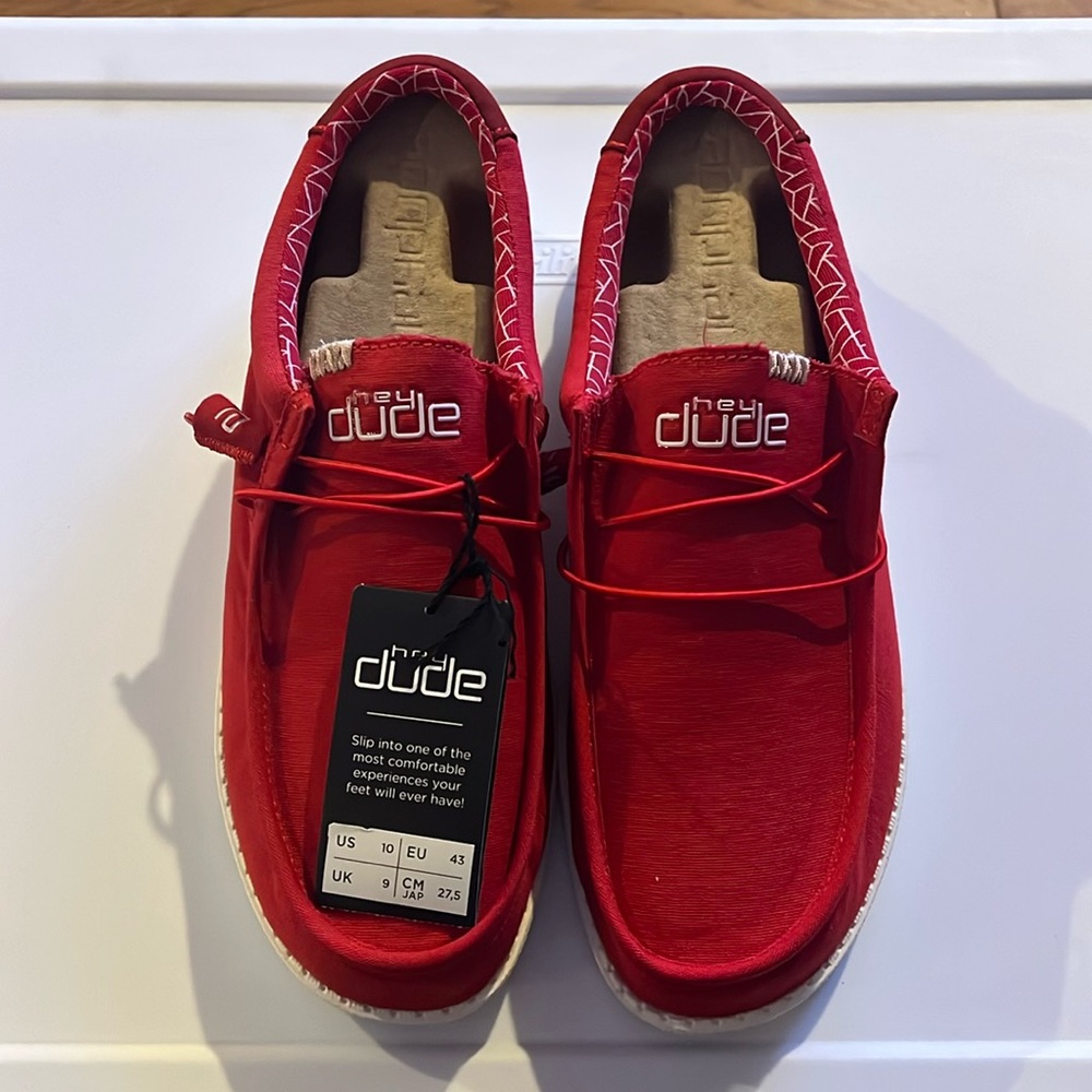 Hey Dude Wally - Burnt Brick size 10M